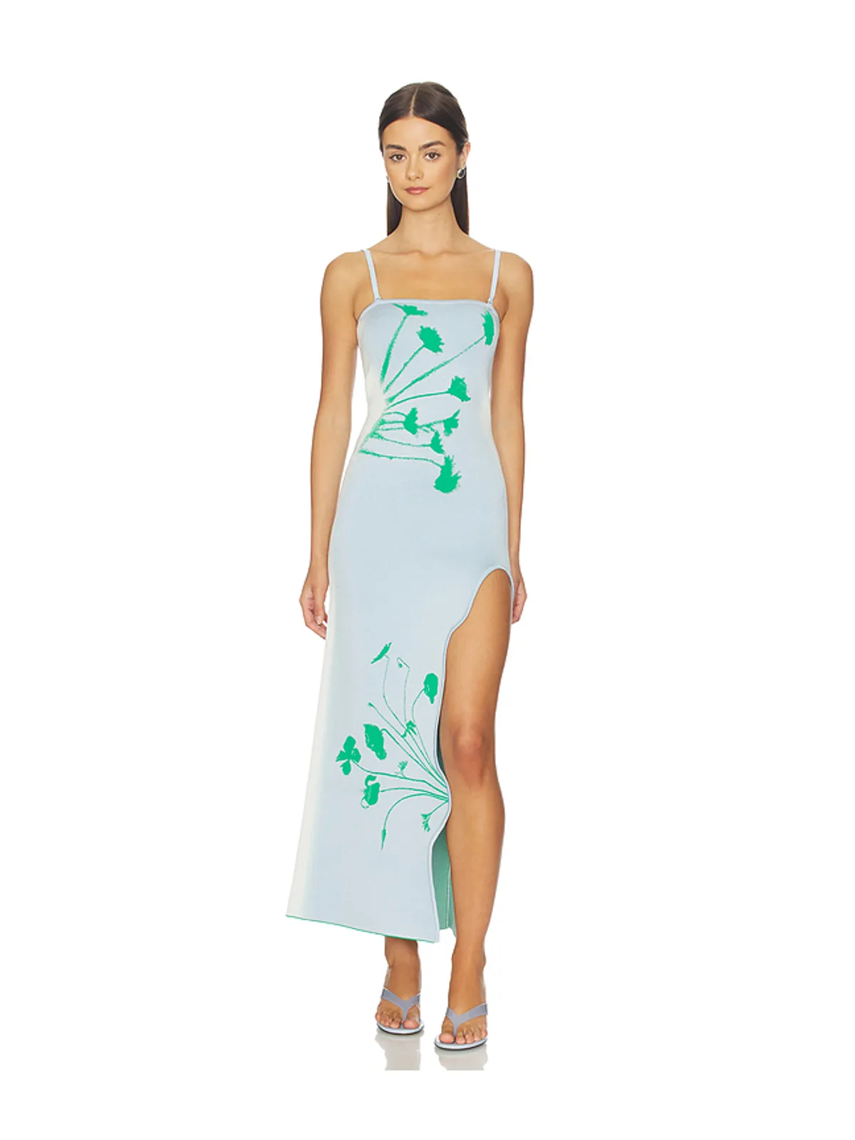 PH5 IRIS FLOWER PRINT MAXI TANK ドレス - 画像2