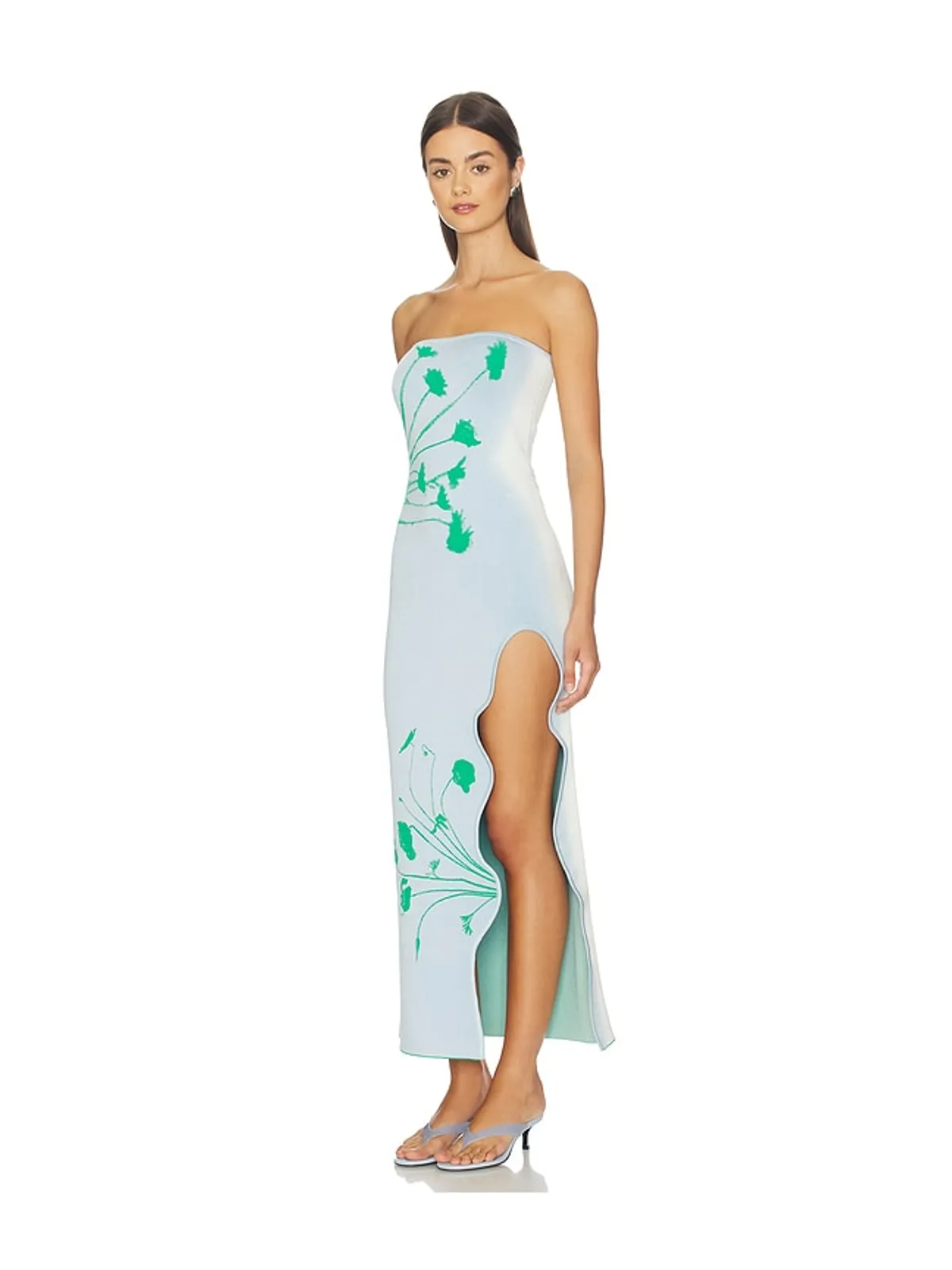 PH5 IRIS FLOWER PRINT MAXI TANK ドレス - 画像4