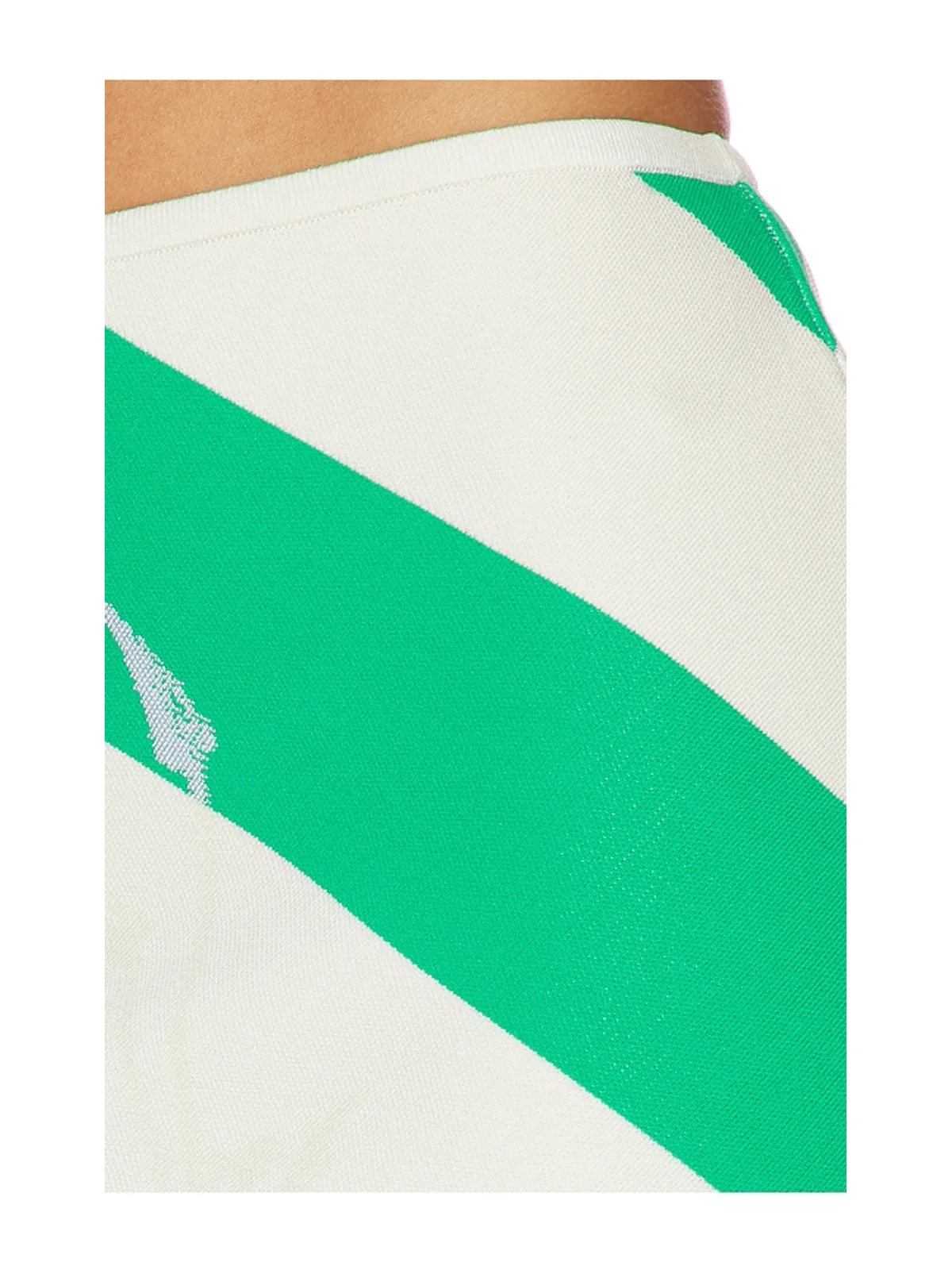 PH5 HESPER UV REACTIVE MIDI スカート - Green,Beige. - 画像6