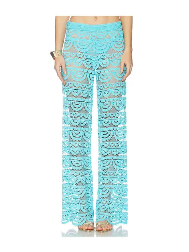 PQ PQ HIGH WAIST LACE PANT ハイウエスト レースパンツの商品画像