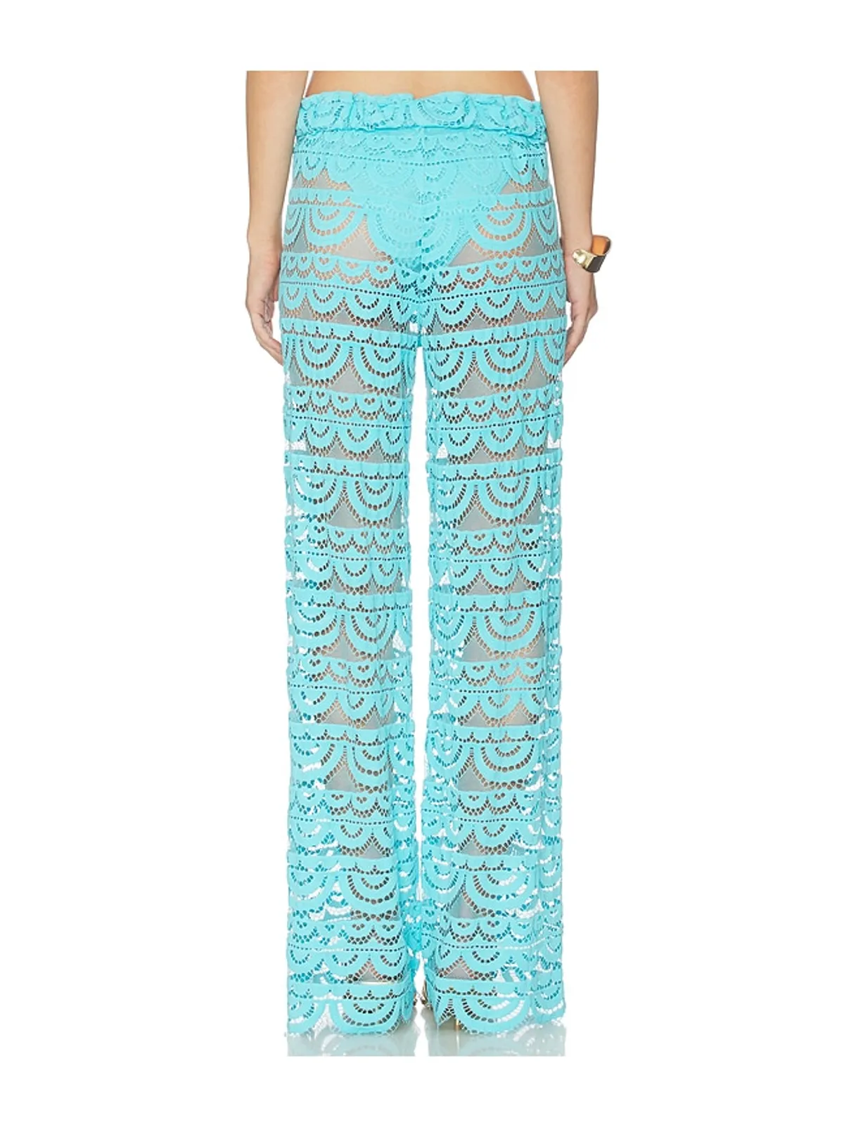 PQ HIGH WAIST LACE PANT ハイウエスト レースパンツ - 画像4