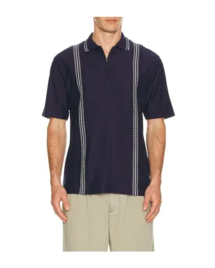 Palmes PANEL ZIP ポロシャツ - サムネイル1