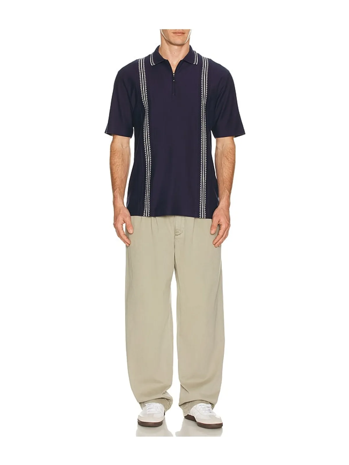 Palmes PANEL ZIP ポロシャツ - 画像3