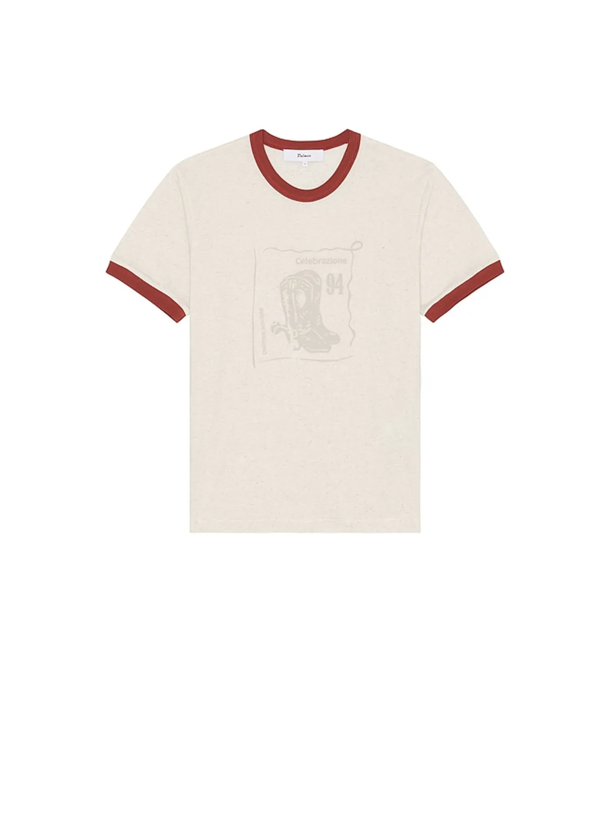 Palmes CELEBRAZIONE リンガーTシャツ - 画像4