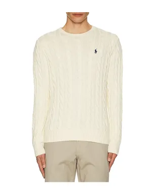 Polo Ralph Lauren CABLE KNIT クルーネックセーター - サムネイル1
