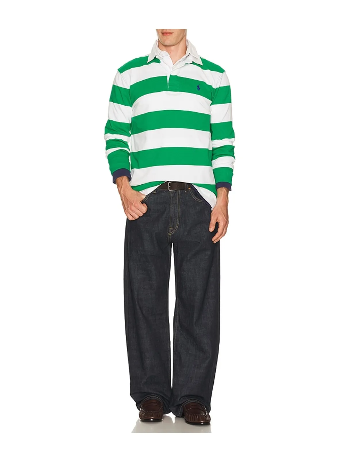 Polo Ralph Lauren ポロシャツ - Green,White. - 画像3