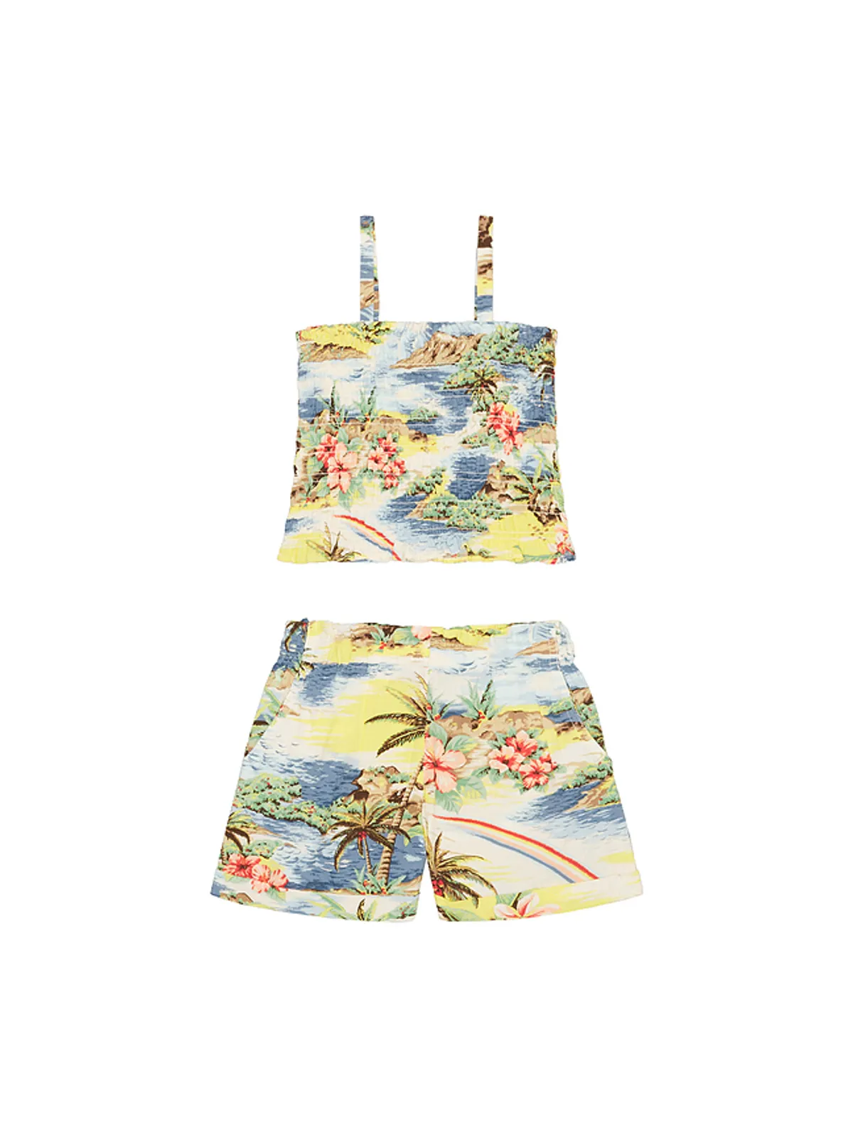 Polo Ralph Lauren トップスとショートパンツセット - Blue,Yellow. - 画像1