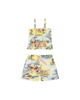 Polo Ralph Lauren トップスとショートパンツセット - Blue,Yellow. - サムネイル2