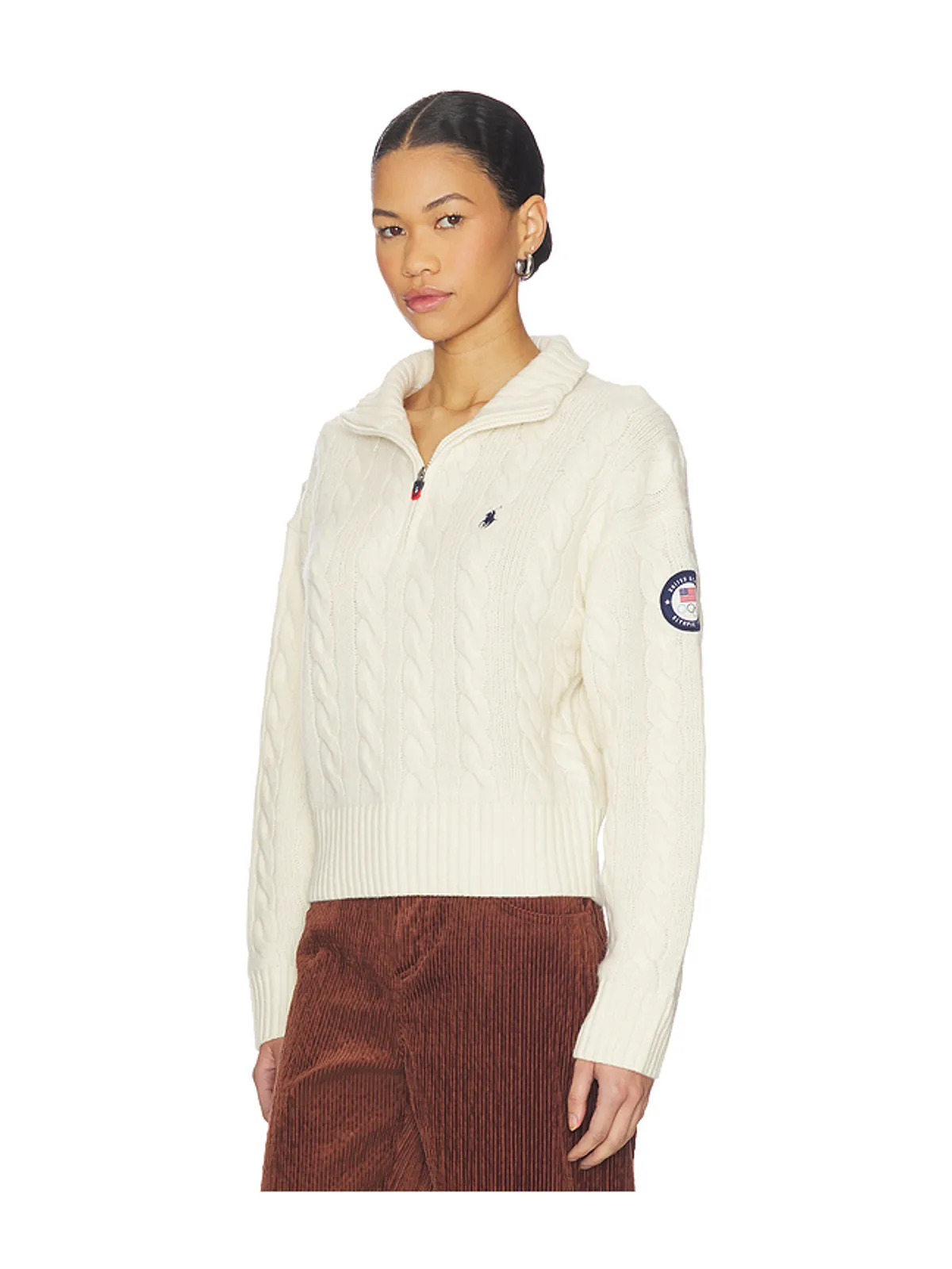Polo Ralph Lauren ウールカシミヤハーフジップセーター - 画像2