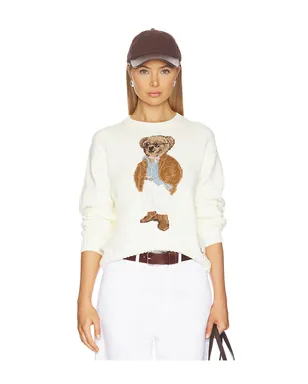 Polo Ralph Lauren コットンベア長袖クルーネック - サムネイル1