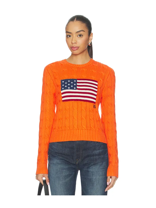 Polo Ralph Lauren Polo Ralph Lauren コットンクルーネックプルオーバーセーターの商品画像