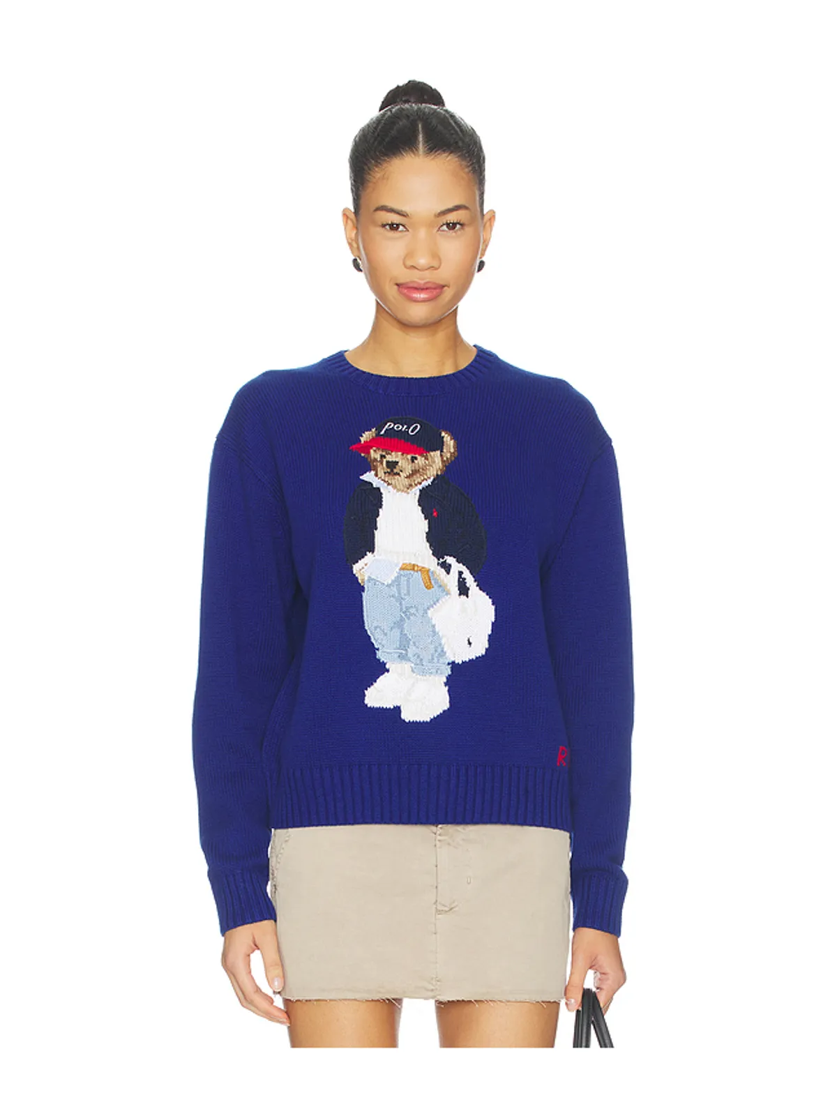 Polo Ralph Lauren コットンベアクルーネックプルオーバーセーター - 画像1