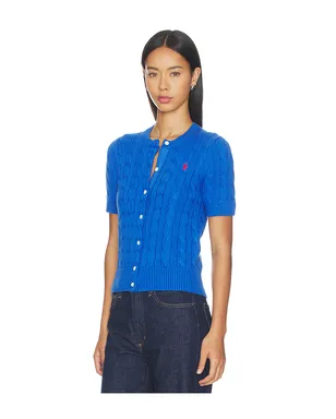 Polo Ralph Lauren Cotton Short Sleeve Cardigan Sweater - サムネイル2