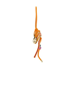 Polo Ralph Lauren レザーバッグチャーム（小） - Beige,Orange. - サムネイル5