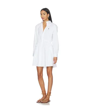 Polo Ralph Lauren Cotton Long Sleeve Shirt Dress - サムネイル2