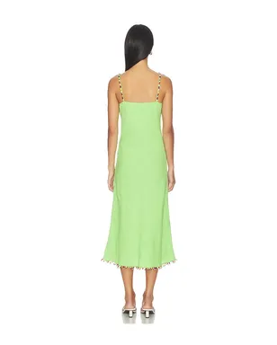 Polo Ralph Lauren Linen Scoop Neck Slip Dress - サムネイル3