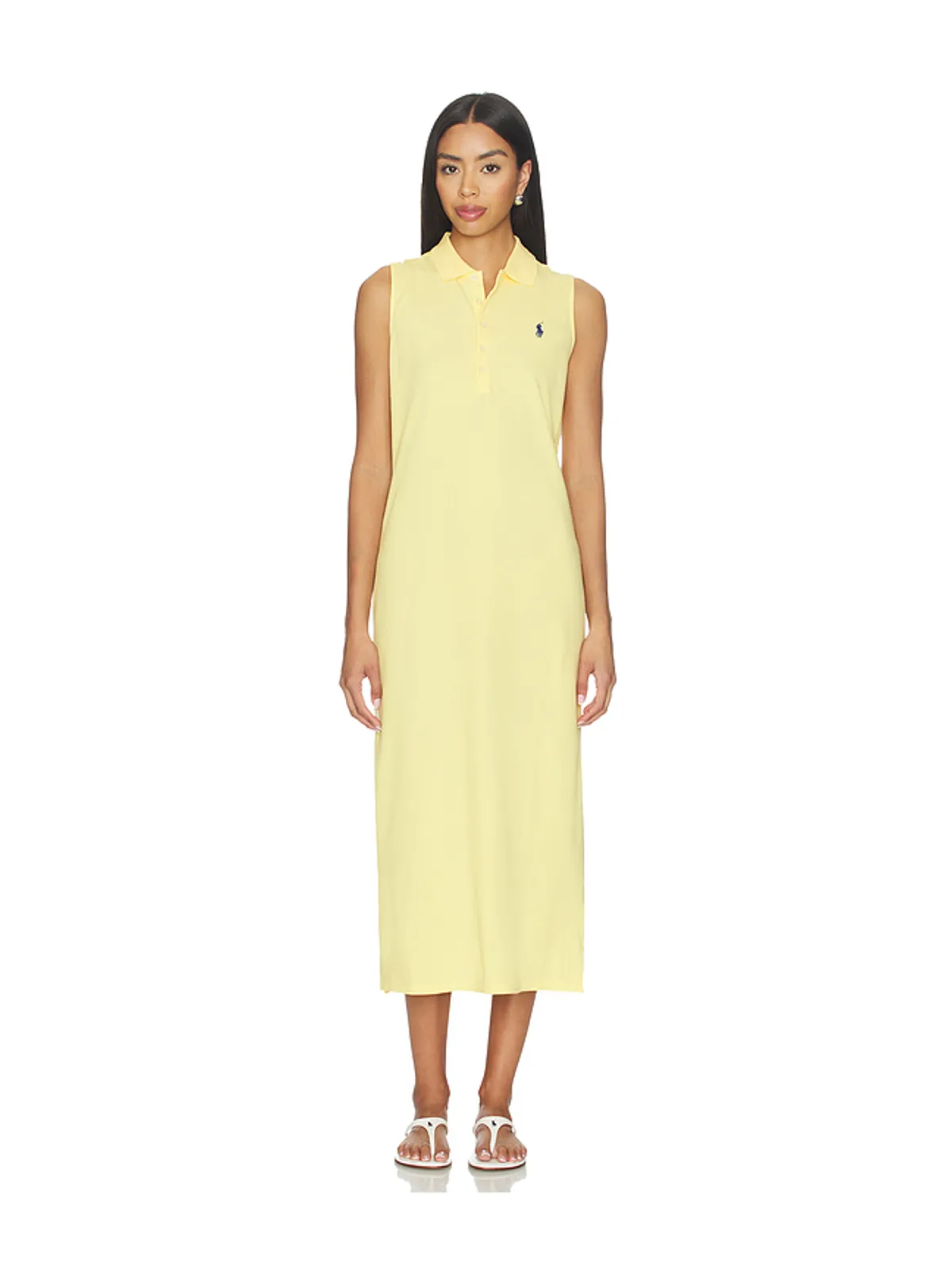 Polo Ralph Lauren Mesh Knit Collared Polo Dress - 画像2