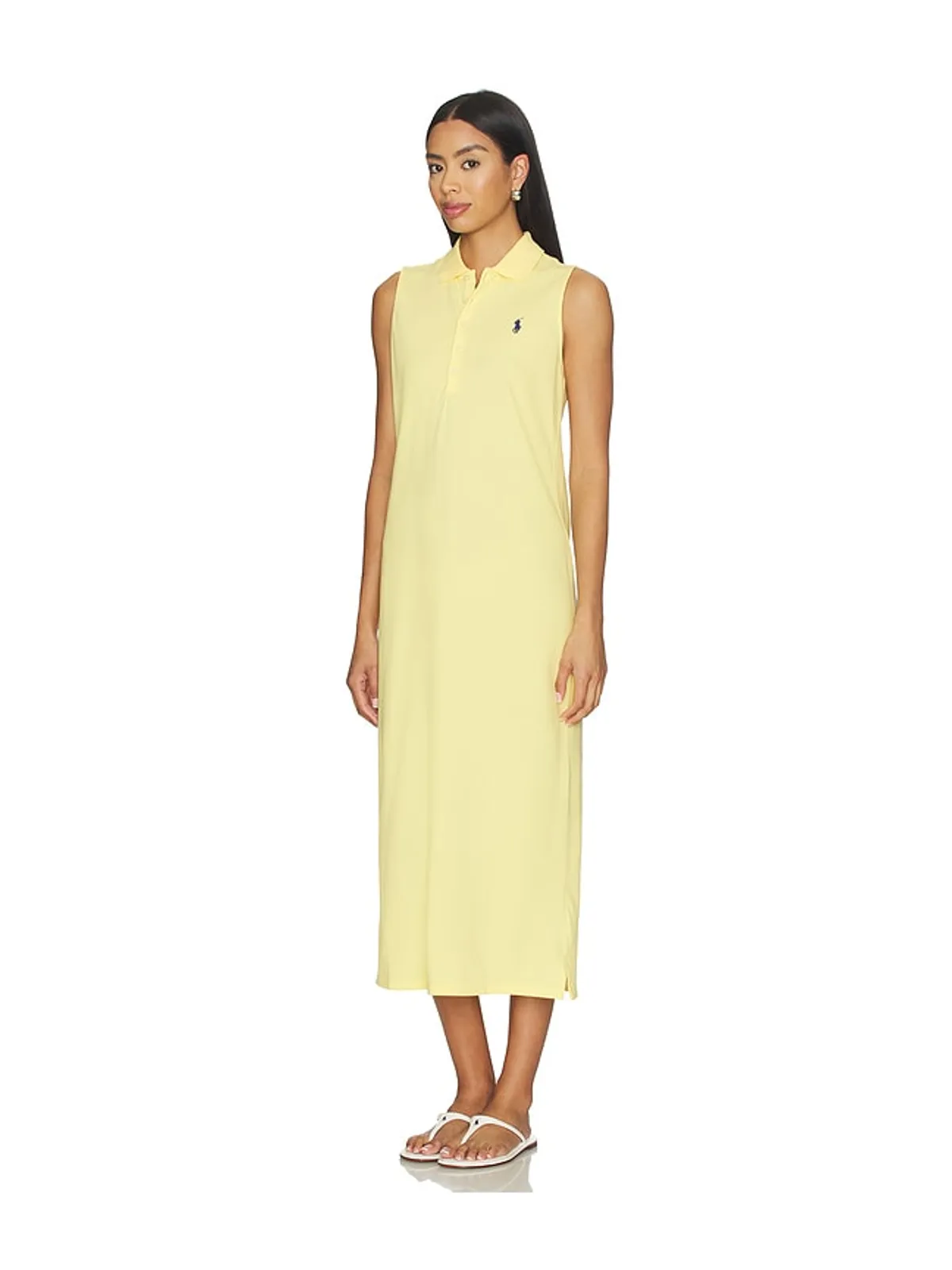 Polo Ralph Lauren Mesh Knit Collared Polo Dress - 画像3