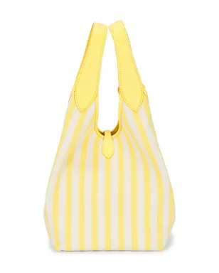 Polo Ralph Lauren ストライプ ポロキャンバス ミディアムトートバッグ - Yellow,White. - サムネイル2