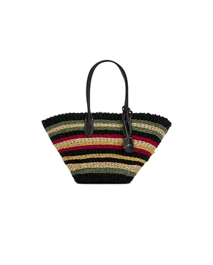Polo Ralph Lauren TWIST RAFFIA トートバッグ - サムネイル1