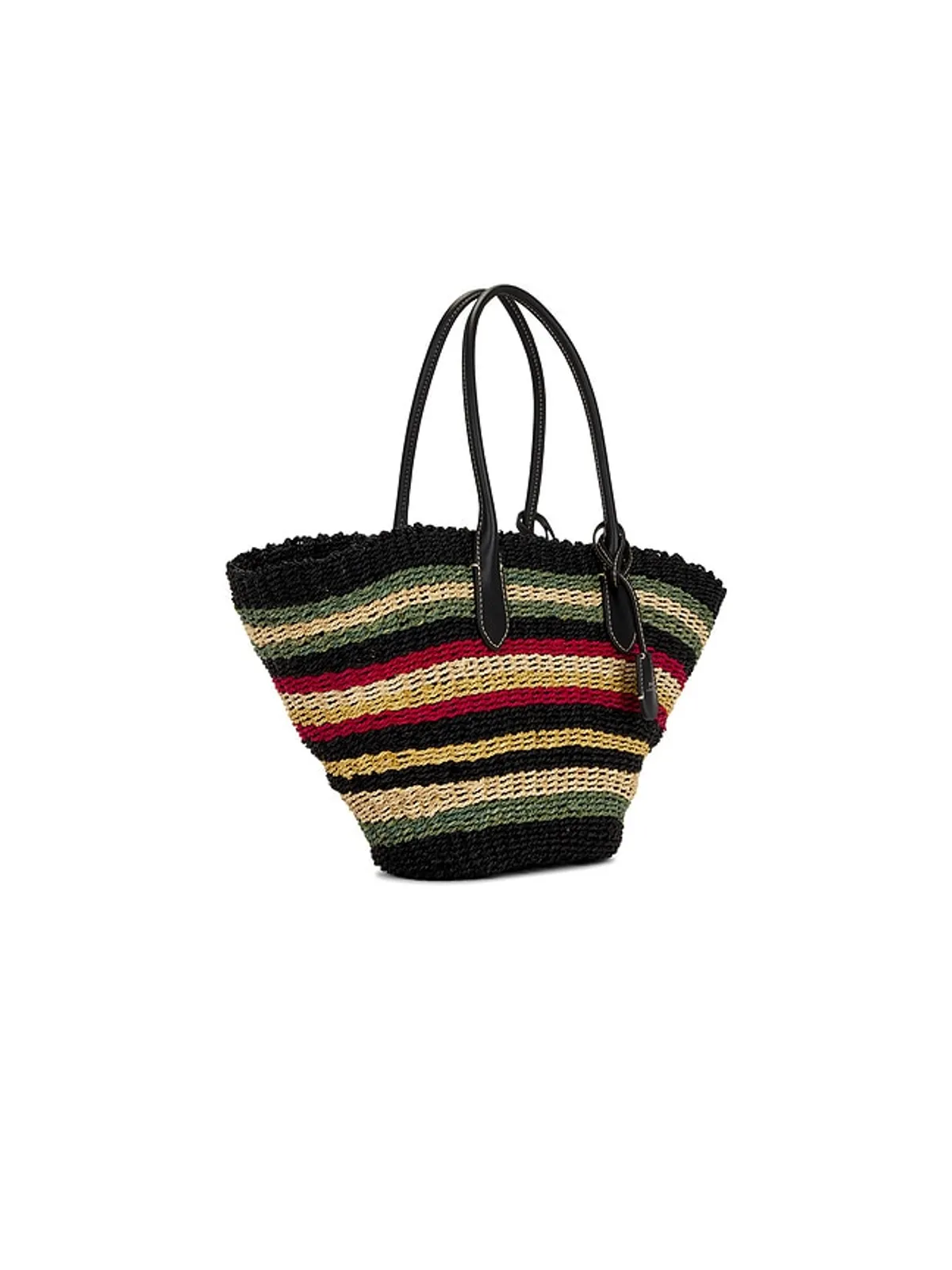 Polo Ralph Lauren TWIST RAFFIA トートバッグ - 画像3
