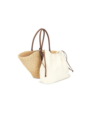 Polo Ralph Lauren RAFFIA STRIPE トートバッグ - サムネイル3