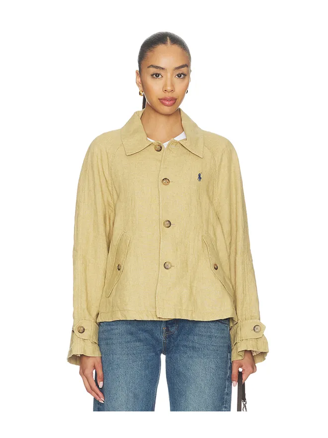 Polo Ralph Lauren Polo Ralph Lauren Linen Windbreaker Jacketの商品画像