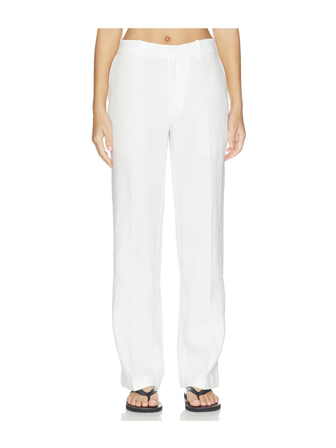 Polo Ralph Lauren Polo Ralph Lauren Linen Straight Pantsの商品画像