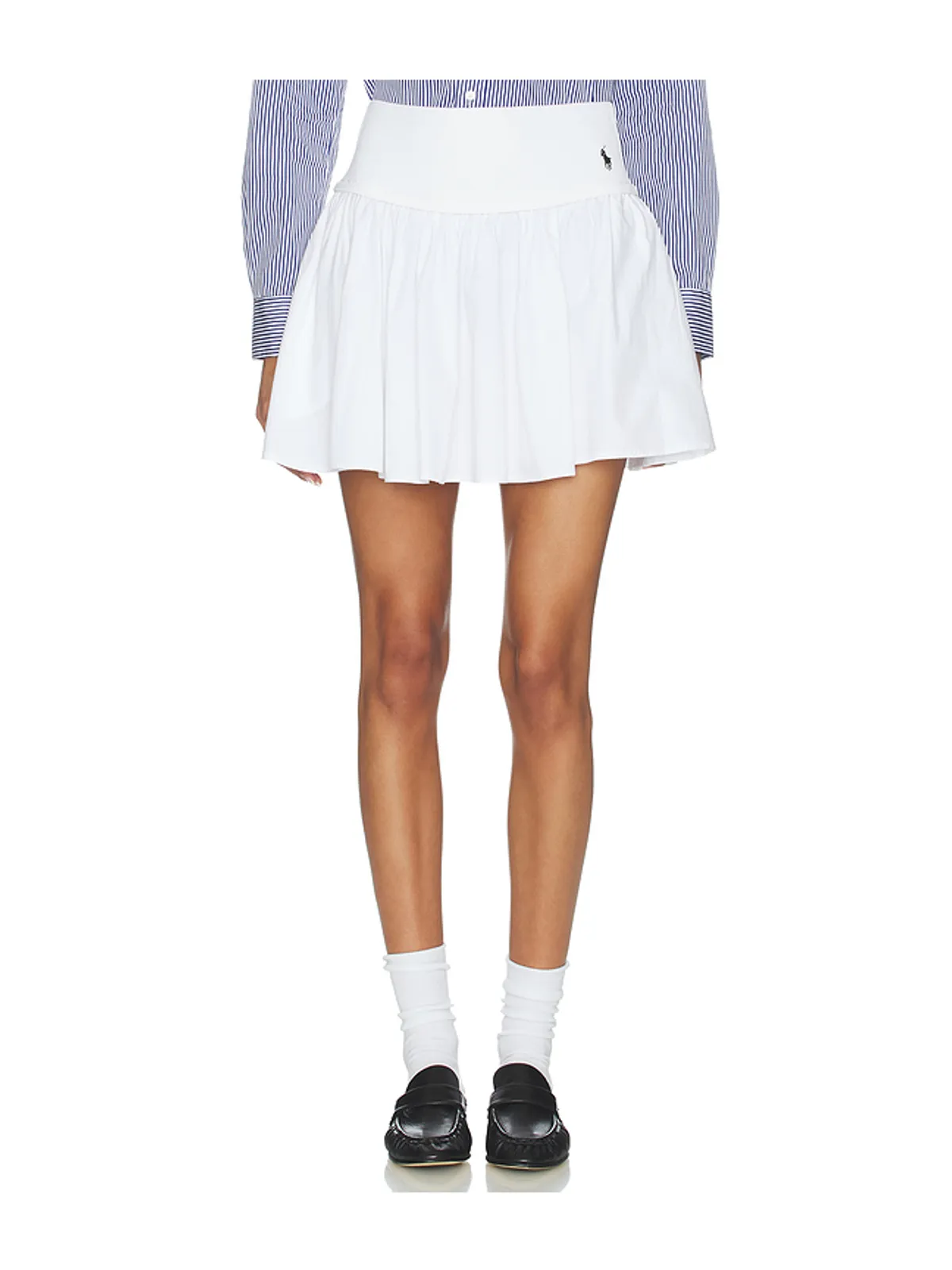 Polo Ralph Lauren Poplin Mini A Line Skirt - 画像1