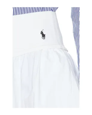 Polo Ralph Lauren Poplin Mini A Line Skirt - サムネイル6