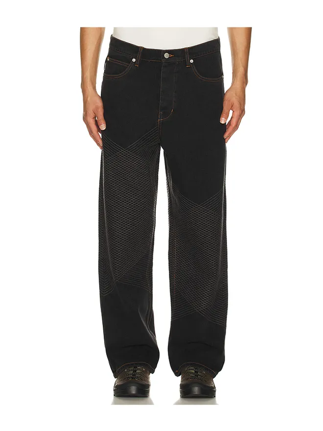 Pleasures Pleasures GRID バギーデニムの商品画像