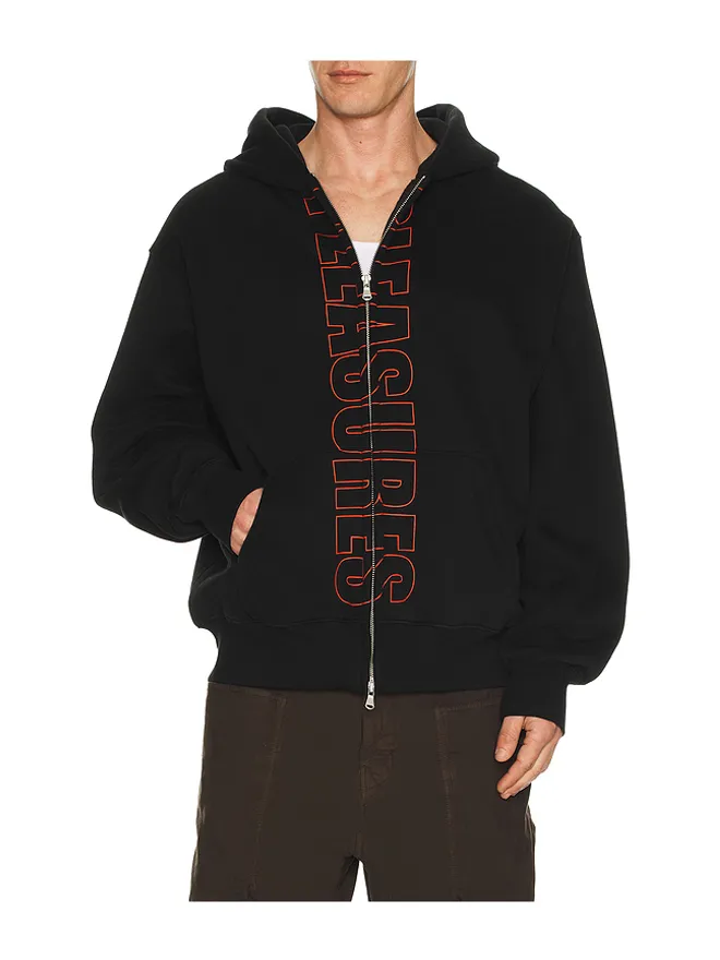 Pleasures Pleasures IMPACT ジッパーパーカーの商品画像
