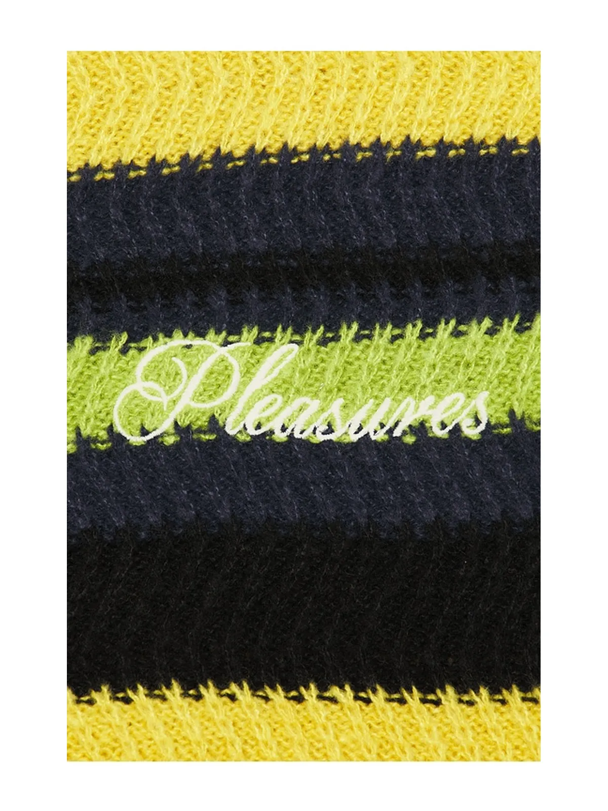 Pleasures COOPER ポロセーター - Yellow,Blue. - 画像5