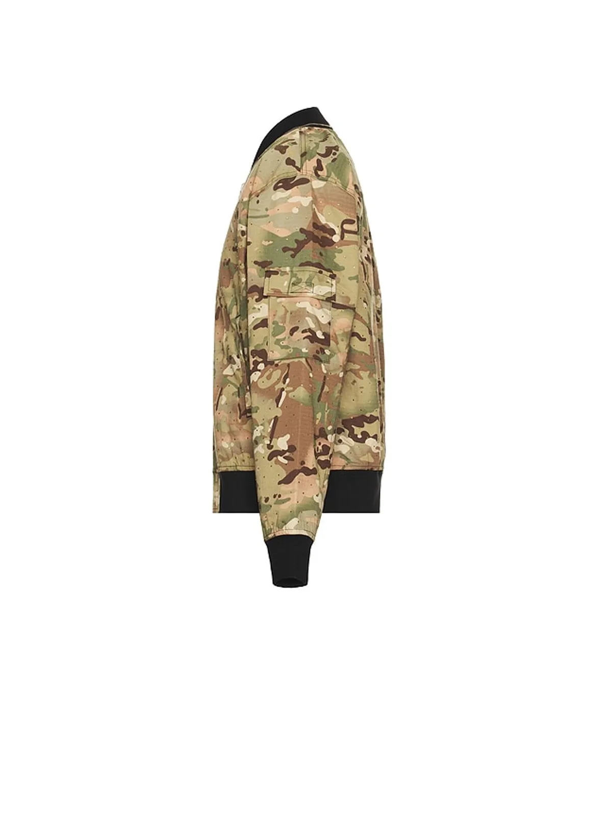 Pleasures GEM CAMO ボンバー - Green,Orange. - 画像5