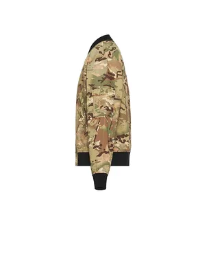 Pleasures GEM CAMO ボンバー - Green,Orange. - サムネイル5