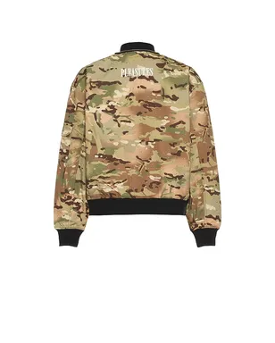 Pleasures GEM CAMO ボンバー - Green,Orange. - サムネイル6
