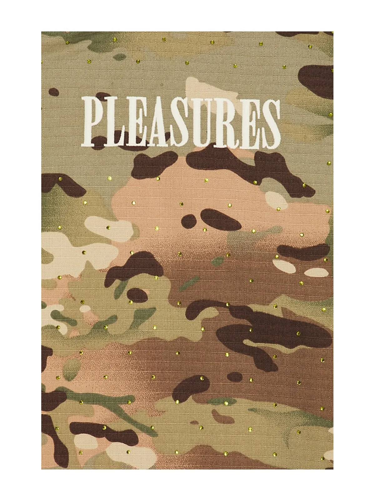 Pleasures GEM CAMO ボンバー - Green,Orange. - 画像7