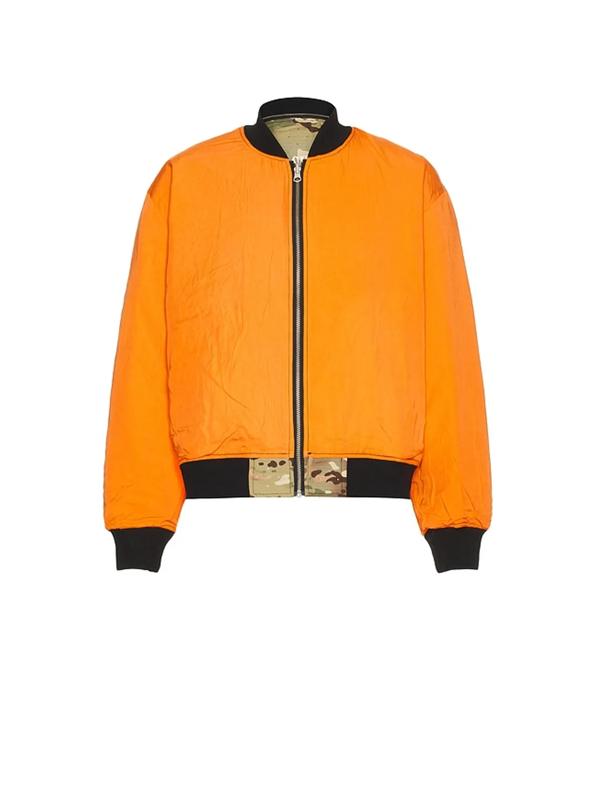 Pleasures GEM CAMO ボンバー - Green,Orange. - 画像4