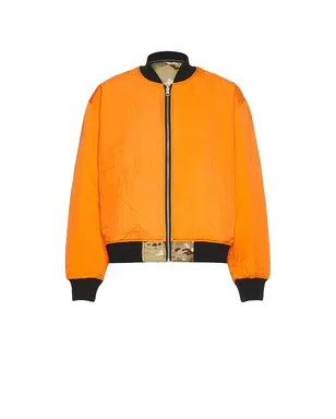 Pleasures GEM CAMO ボンバー - Green,Orange. - サムネイル4