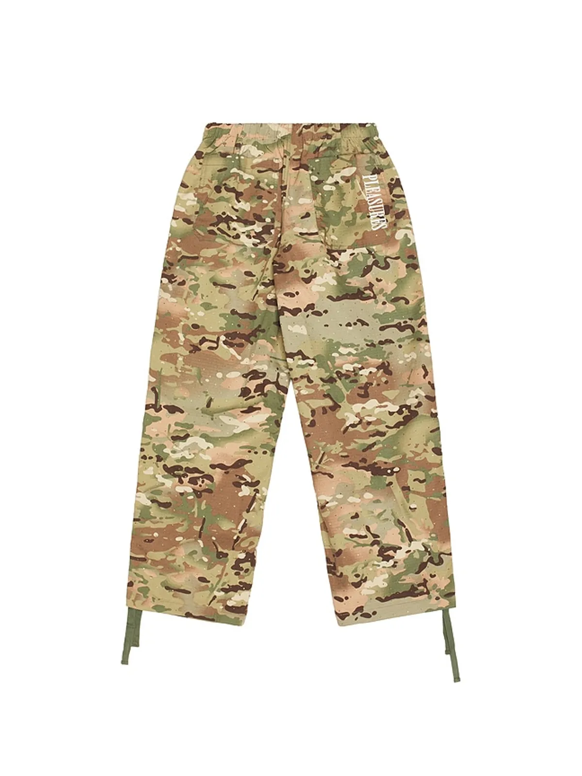 Pleasures GEM CAMO ワイドパンツ - 画像5