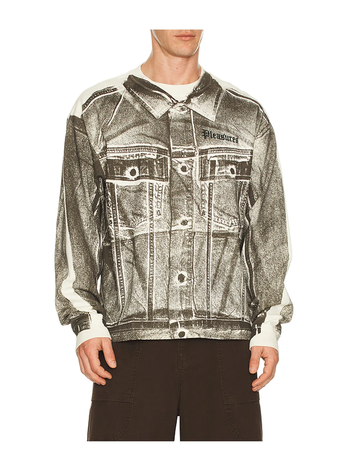 Pleasures TRUCKER 長袖シャツ - 画像1