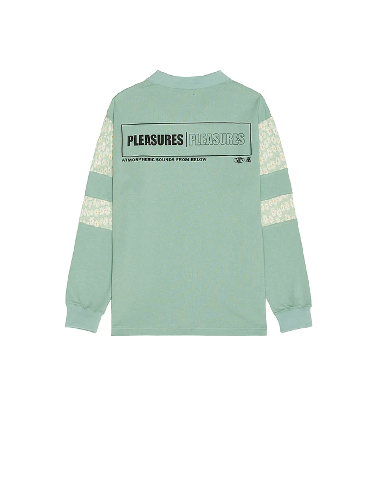 Pleasures SOUNDS ラグビーポロシャツ - 画像2