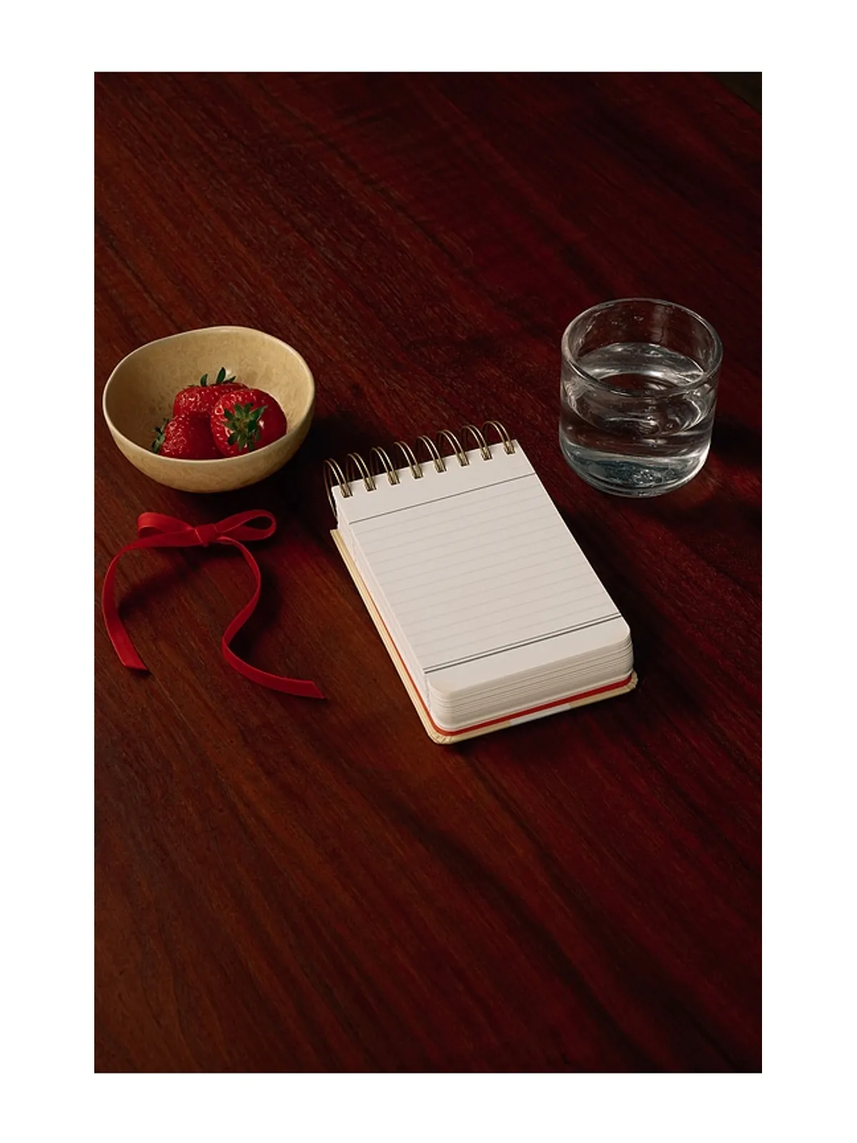 Papier Very Cherry Spiral Notepad - 画像4