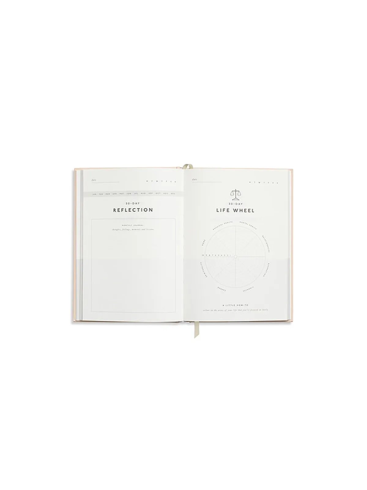 Papier STAY GROUNDED HARDCOVER GRATITUDE JOURNAL STAY GROUNDED ハードカバー感謝日記 - 画像3