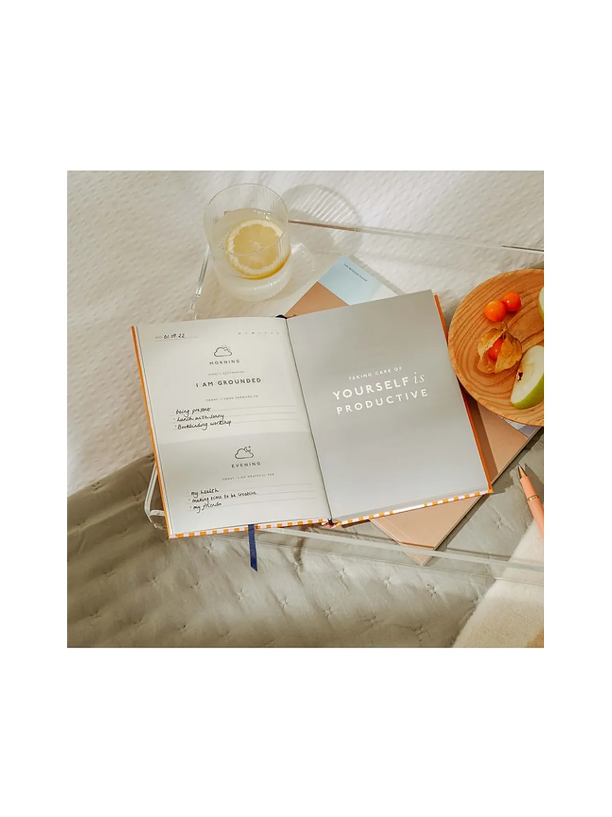 Papier STAY GROUNDED HARDCOVER GRATITUDE JOURNAL STAY GROUNDED ハードカバー感謝日記 - 画像8