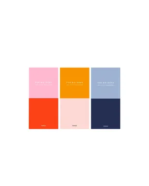 Papier COLOURBLOCK LIST NOTEPADS カラーブロックリストメモパッド - サムネイル1