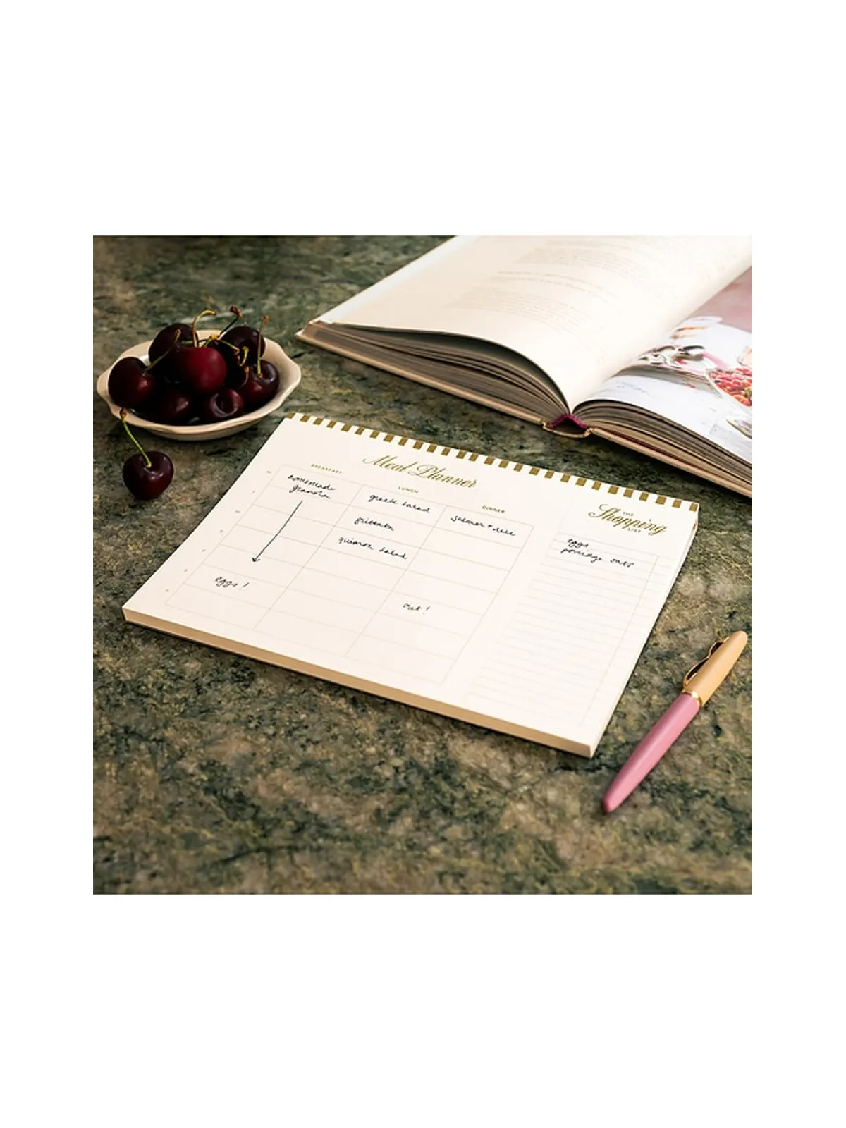Papier CHERRY MEAL PLANNER チェリーミールプランナー - 画像4
