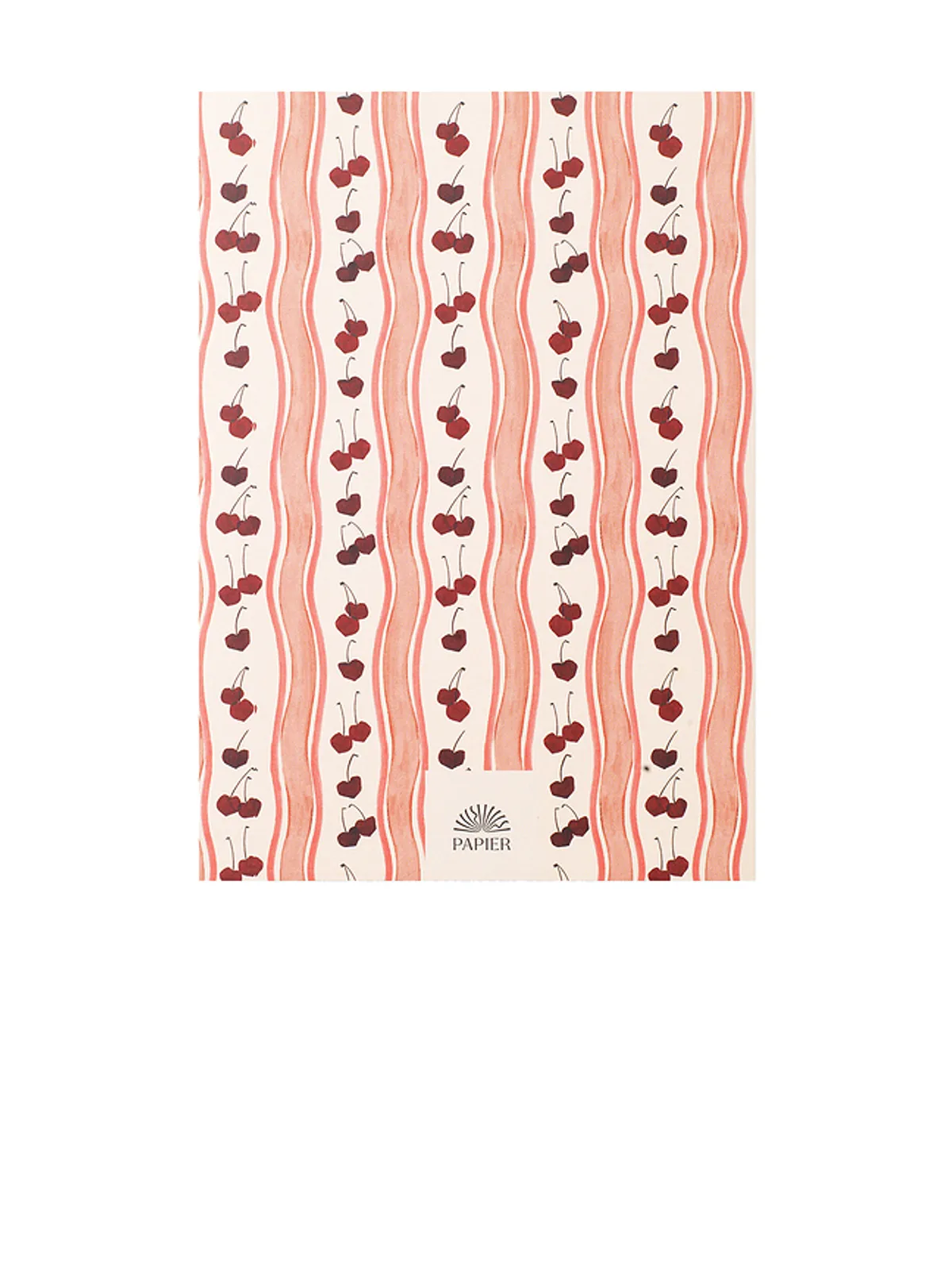 Papier CHERRY WAVE SOFT COVER LINED NOTEBOOK チェリーウェーブ ソフトカバー 罫線入りノート - 画像2