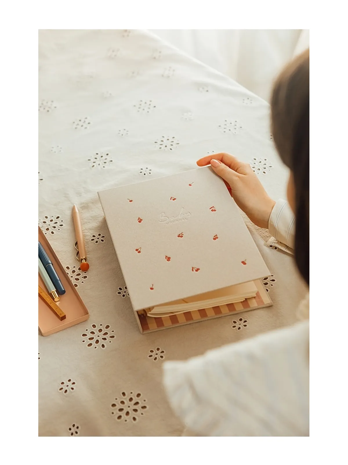 Papier CHERRIES BABY BINDER-FOLIO チェリー ベビーバインダーフォリオ - 画像8