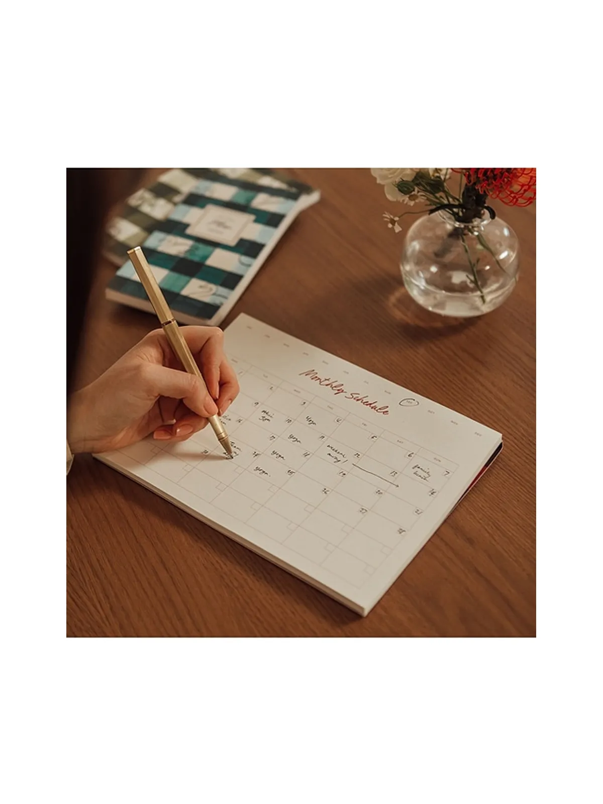 Papier PICNIC PRODUCTIVITY MONTHLY PLANNING PAD ピクニップロダクティビティ 月間プランニングパッド - 画像5